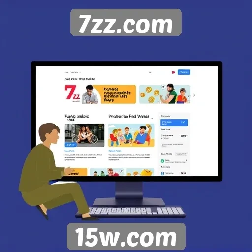 Acessibilidade e usabilidade do site 7zz.com